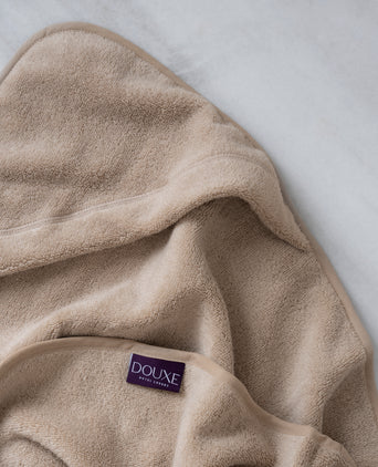 Baby-Badecape Latte + Waschlappen Latte Baby-Badecape Latte + Waschlappen Latte