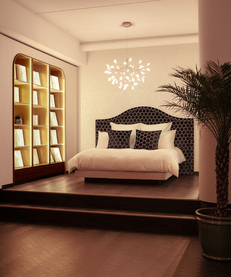 Hotel Pulitzer Kopfteil Swedish Grey