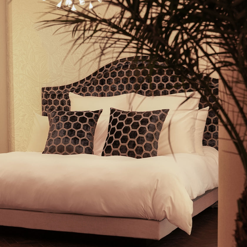 Kopfteil Hotel Pulitzer Beige