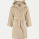 Bademantel Kinder zero-twist Baumwolle | Latte