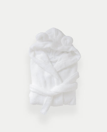 Bademantel Kinder zero-twist Baumwolle | Weiß Bademantel Kinder zero-twist Baumwolle | Weiß