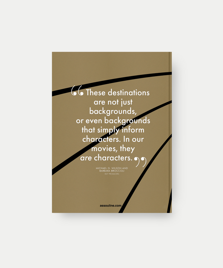 James Bond Destinations - Assouline Coffee Table Book