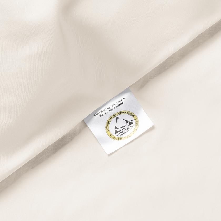 Kinder Kissenbezug Ägyptische Baumwolle Perkal 400TC Chalk White - Petit Hôtel