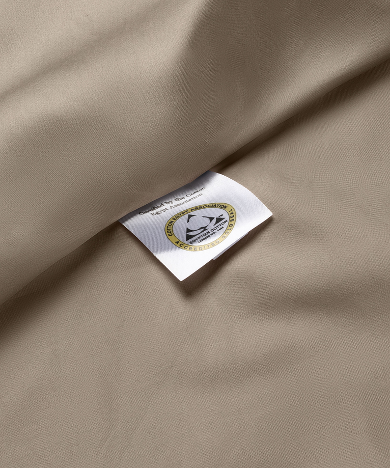 Kissenbezug Ägyptische Baumwolle Satin 400TC | Champagne