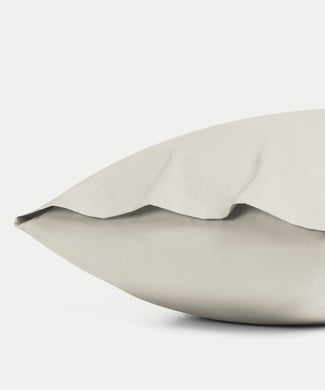 2er-Set Kissenbezüge Ägyptische Baumwolle Perkal 400 TC | Greige 2er-Set Kissenbezüge Ägyptische Baumwolle Perkal 400 TC | Greige