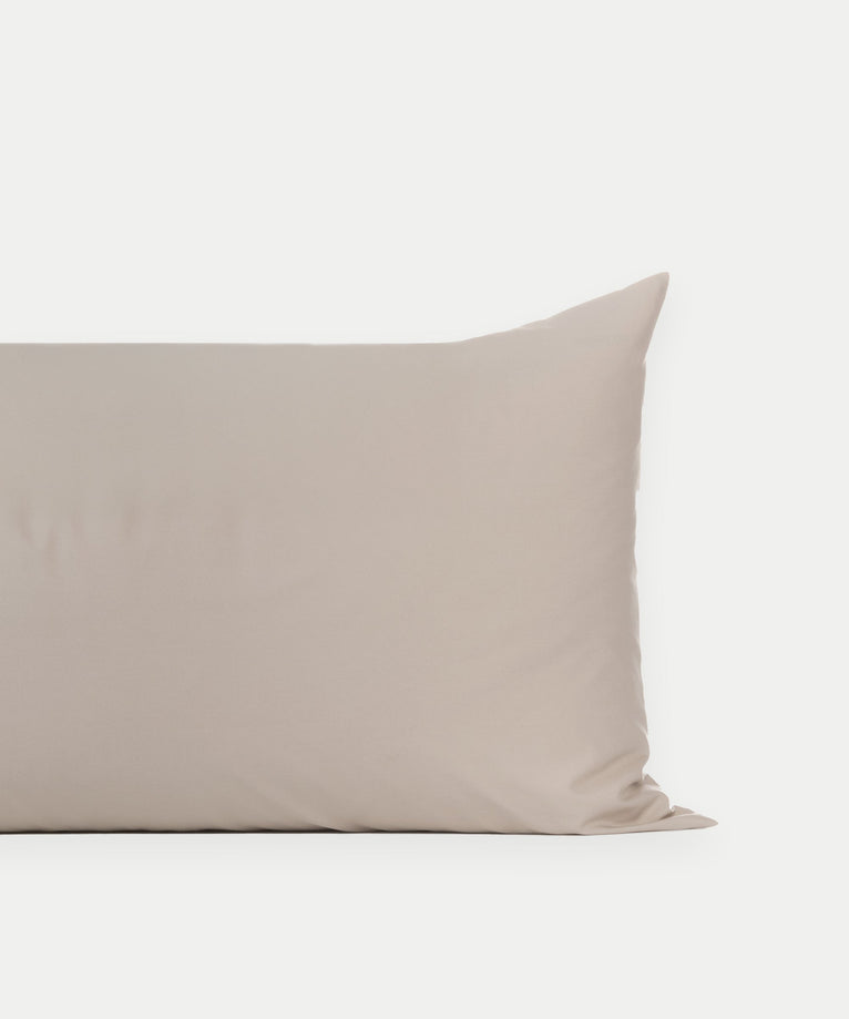Kinder Kissenbezug Ägyptische Baumwolle Perkal 400TC Latte - Petit Hôtel