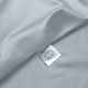 Kissenbezug ägyptische Baumwolle 400TC Satin | Misty Blue