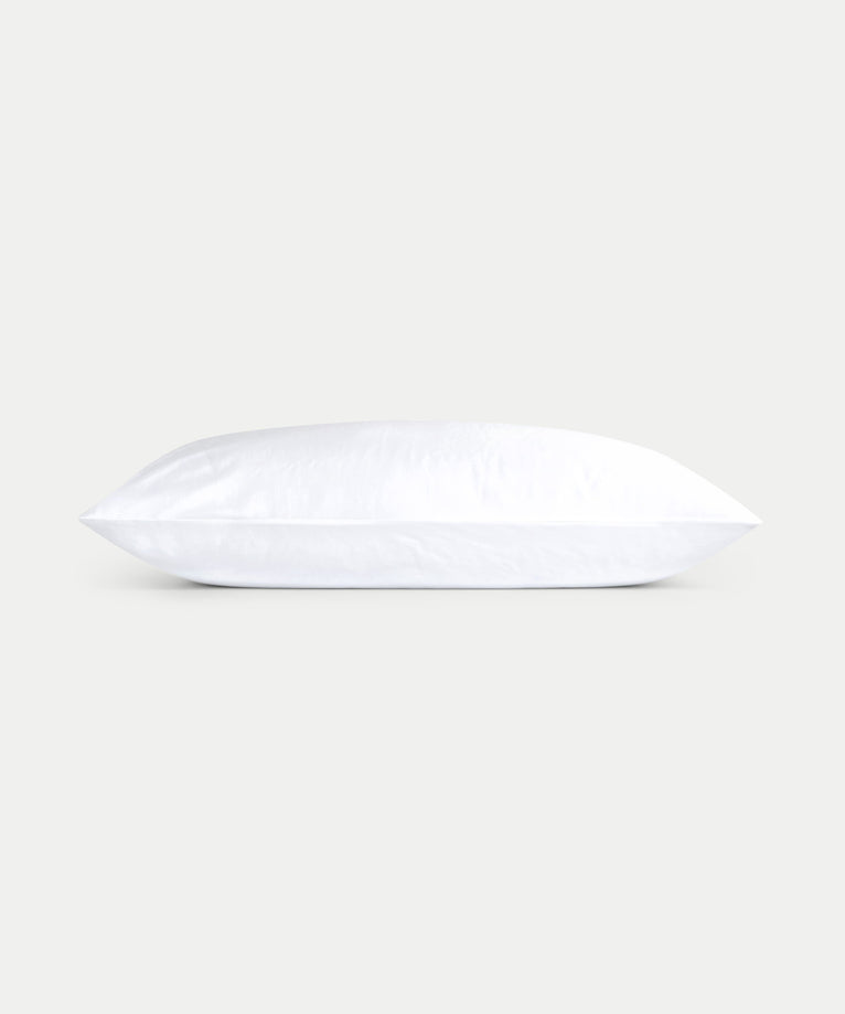 2er-Set Kissenbezüge Ägyptische Baumwolle Satin 400 TC | Weiß