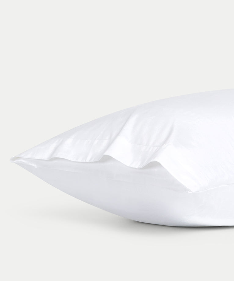 Okura Kissenbezug Ägyptische Baumwolle Satin 600TC | Weiß