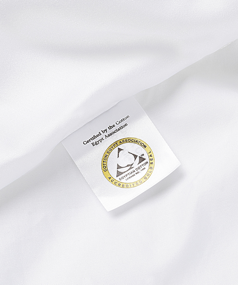 Okura Kissenbezug Ägyptische Baumwolle Satin 600TC | Weiß