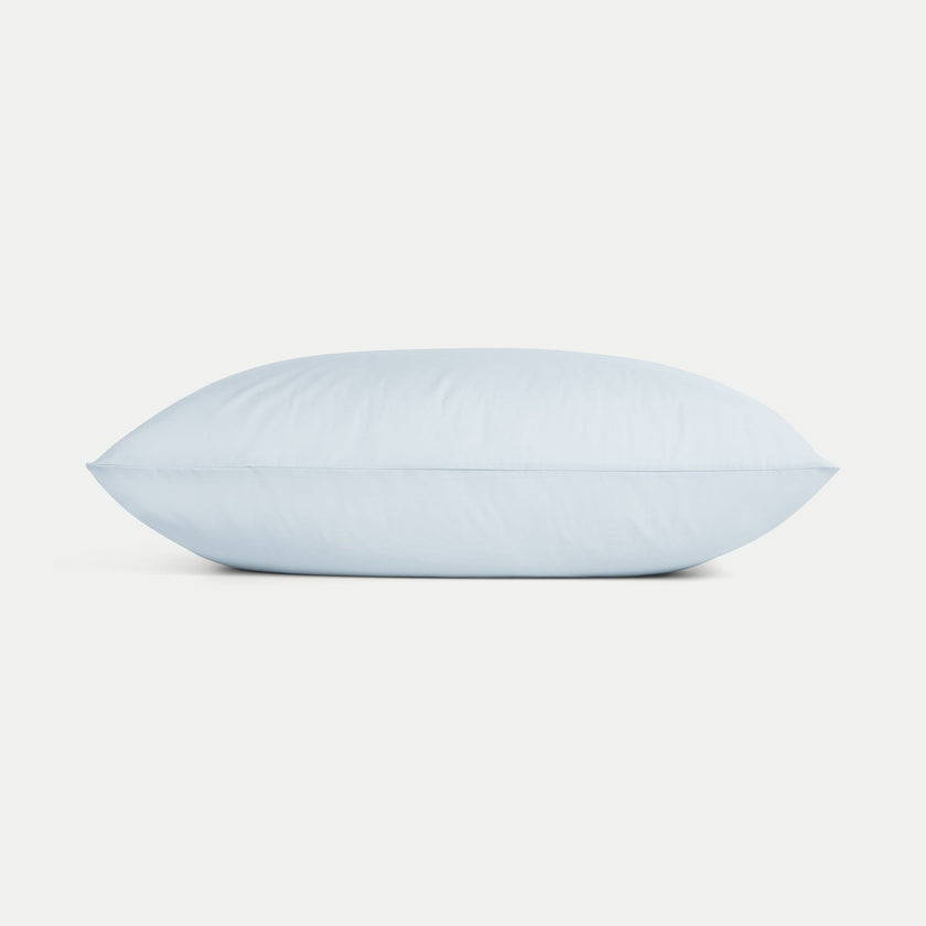 2er-Set Kissenbezüge Ägyptische Baumwolle Perkal 400 TC | Pastellblau