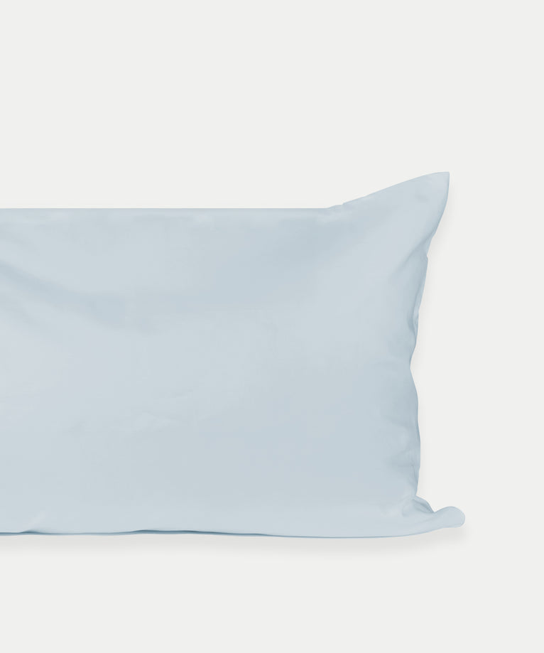 Kissenbezug ägyptische Baumwolle 400TC Satin | Pastel Blue