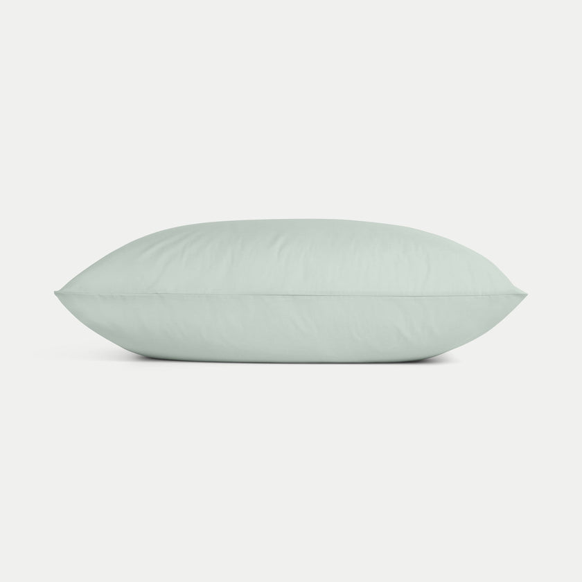 2er-Set Kissenbezüge Ägyptische Baumwolle Perkal 400 TC | Pastellgrün