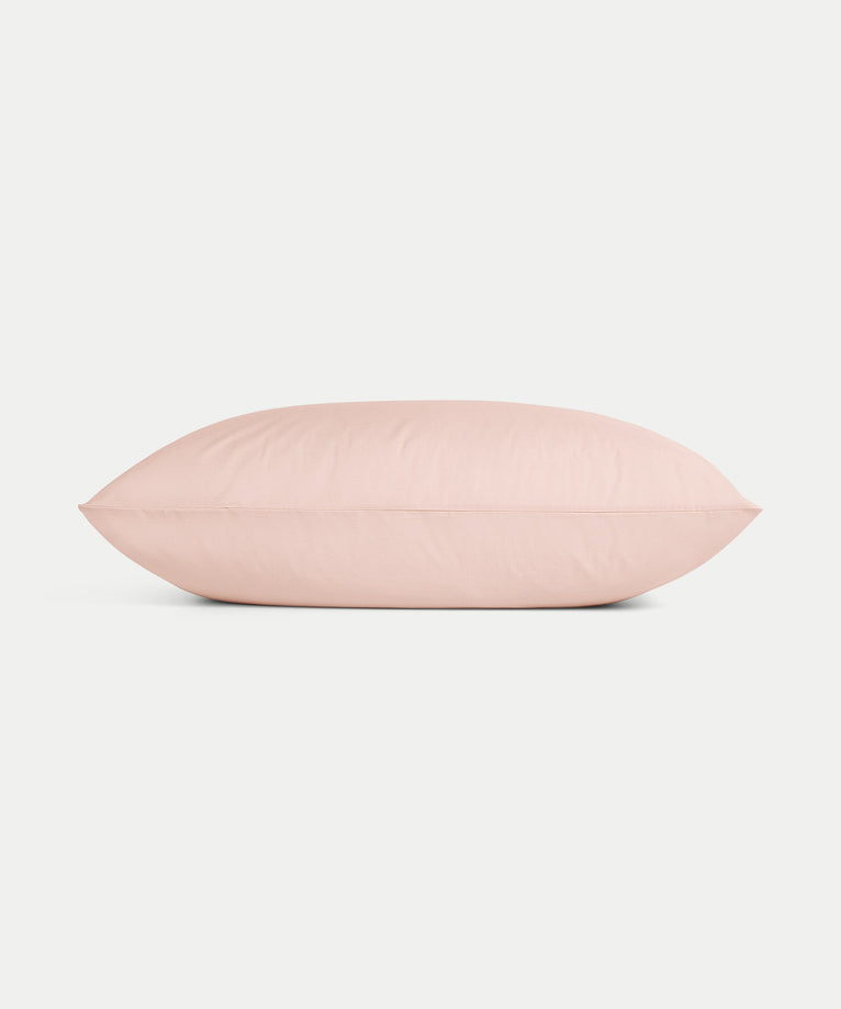 Kinder Kissenbezug Ägyptische Baumwolle Perkal 400TC Blush Pink - Petit Hôtel