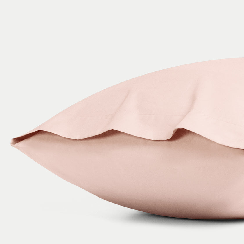 Kissenbezug ägyptische Baumwolle Perkal 400TC | Blush Pink