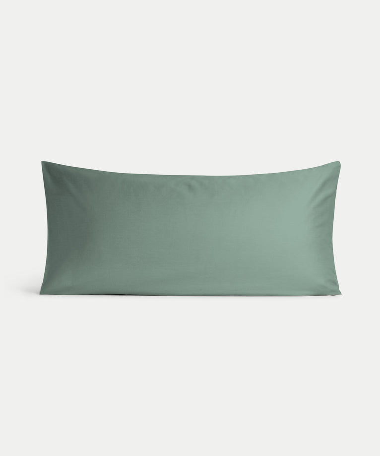 Kinder Kissenbezug Ägyptische Baumwolle Satin 400TC Sage Green - Petit Hôtel