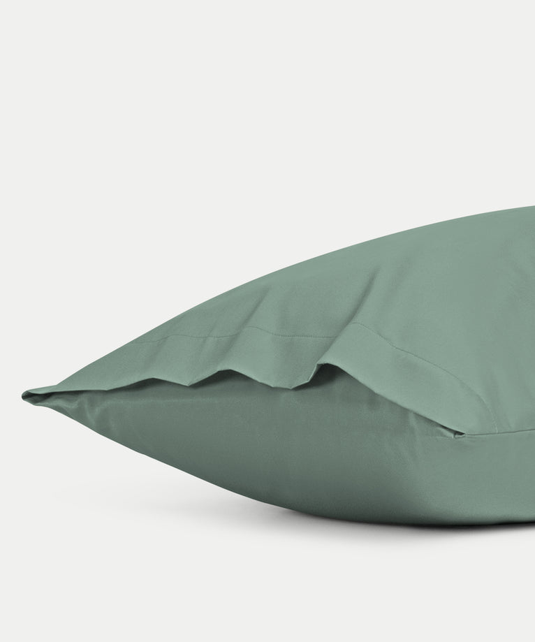 Kissenbezug ägyptische Baumwolle 400TC Satin | Sage green