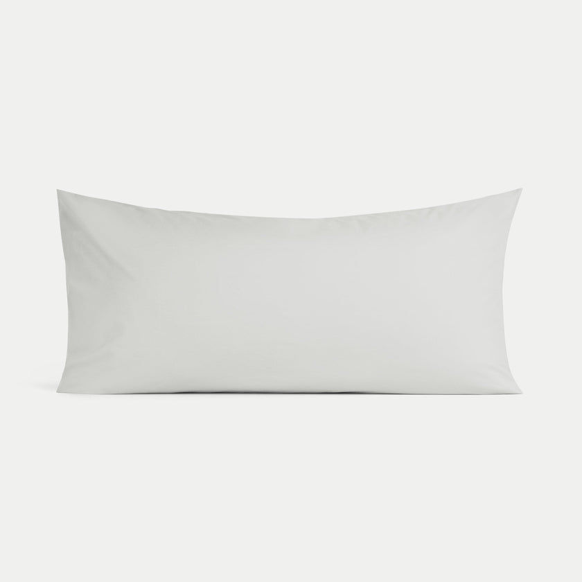Kinder Kissenbezug Ägyptische Baumwolle Perkal 400TC Silver Grey - Petit Hôtel