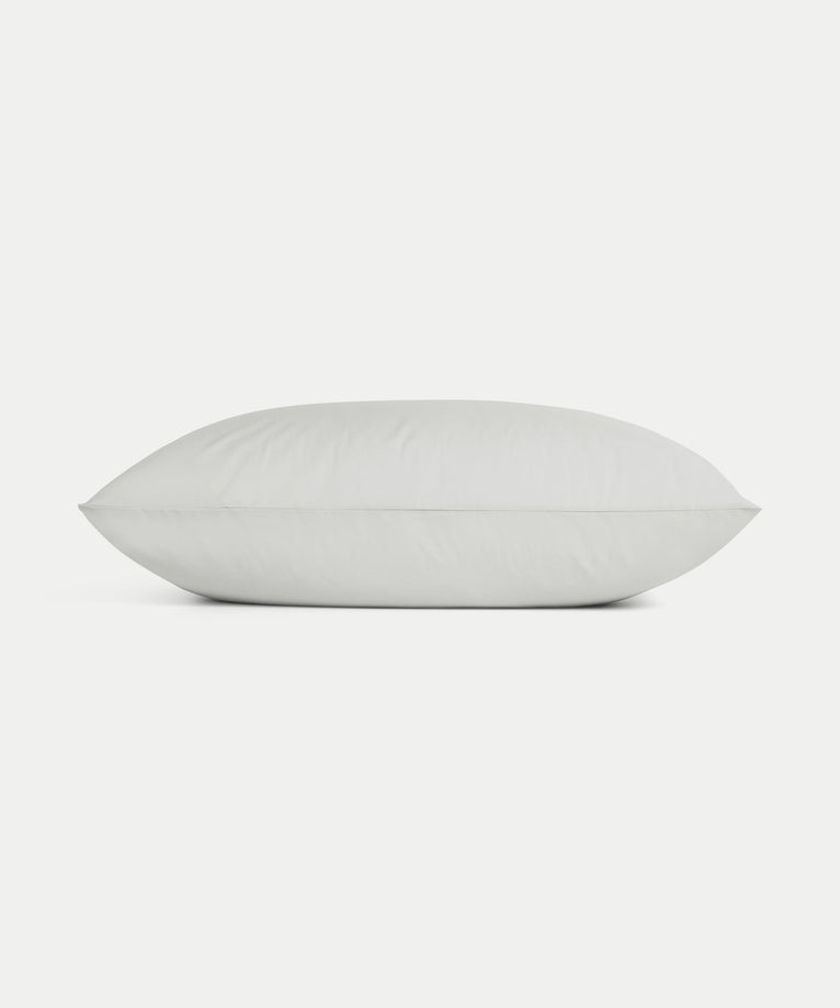 Kinder Kissenbezug Ägyptische Baumwolle Perkal 400TC Silver Grey - Petit Hôtel