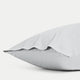 Kissenbezug ägyptische Baumwolle 400TC Satin | Silbergrau
