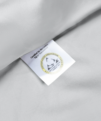 Kissenbezug Ägyptische Baumwolle Satin 400 TC | Silbergrau Kissenbezug Ägyptische Baumwolle Satin 400 TC | Silbergrau