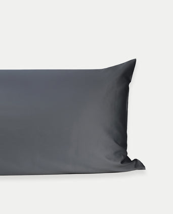 Kissenbezug Ägyptische Baumwolle Satin 400 TC | Stormy Grey Kissenbezug Ägyptische Baumwolle Satin 400 TC | Stormy Grey