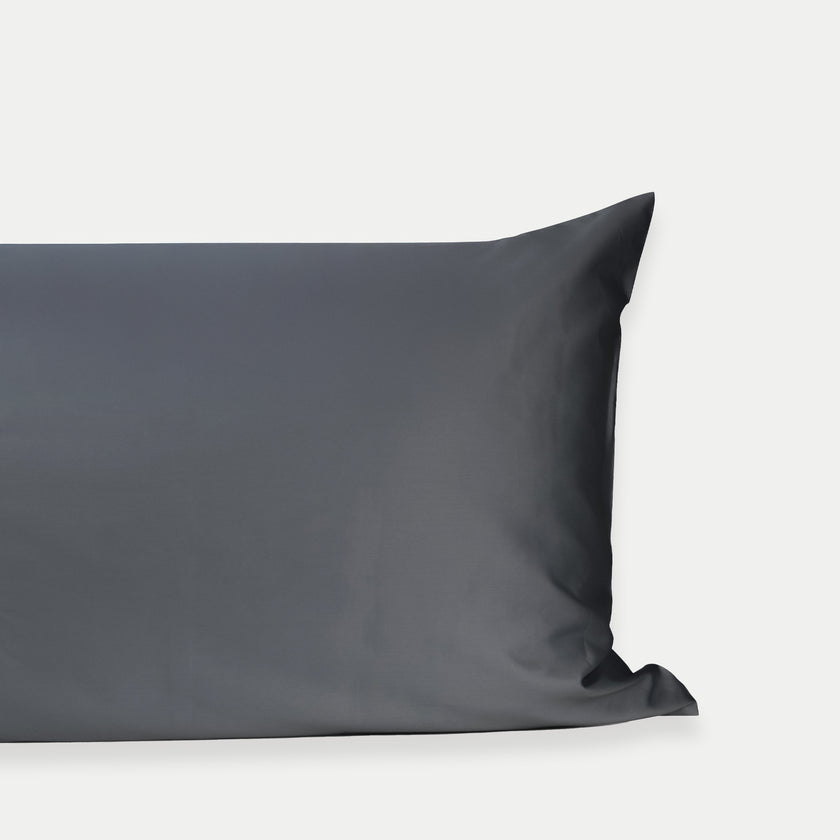 Kissenbezug Ägyptische Baumwolle Satin 400 TC | Stormy Grey