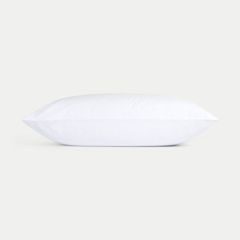 2er-Set Kissenbezüge Ägyptische Baumwolle Perkal 400 TC | Weiß