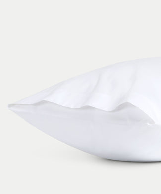 2er-Set Kissenbezüge Ägyptische Baumwolle Perkal 400 TC | Weiß 2er-Set Kissenbezüge Ägyptische Baumwolle Perkal 400 TC | Weiß