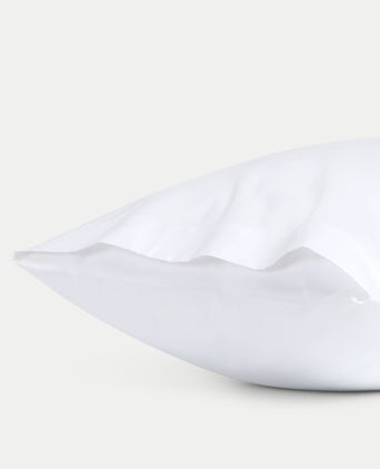2er-Set Kissenbezüge Ägyptische Baumwolle Perkal 400 TC | Weiß 2er-Set Kissenbezüge Ägyptische Baumwolle Perkal 400 TC | Weiß