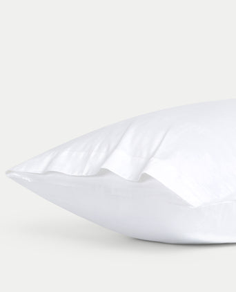 Kissenbezug Ägyptische Baumwolle Satin 400TC | Weiß Kissenbezug Ägyptische Baumwolle Satin 400TC | Weiß