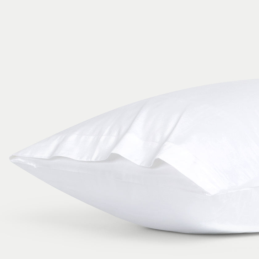 Kissenbezug Ägyptische Baumwolle Satin 400TC | Weiß