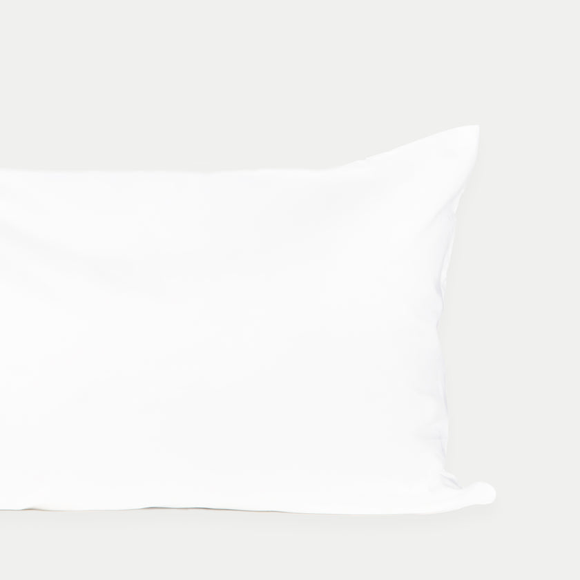Kissenbezug ägyptische Baumwolle 400TC Satin | Weiß