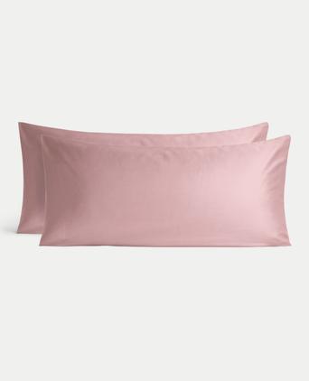 2er-Set Kissenbezüge Ägyptische Baumwolle Satin 400 TC | Blush Pink 2er-Set Kissenbezüge Ägyptische Baumwolle Satin 400 TC | Blush Pink