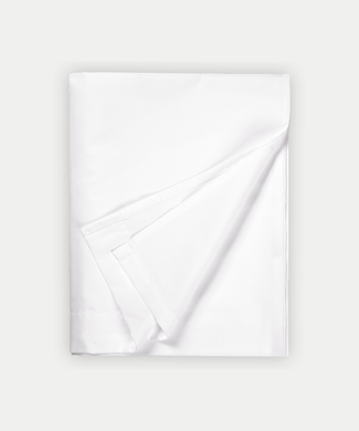 Bettlaken Ägyptische Baumwolle Satin 400TC | Weiß Bettlaken Ägyptische Baumwolle Satin 400TC | Weiß