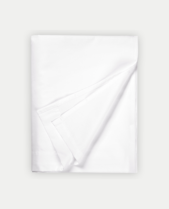 Bettlaken ägyptische Baumwolle Satin 400TC | Weiß Bettlaken ägyptische Baumwolle Satin 400TC | Weiß