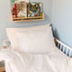 Kinder Bettwäsche Set Ägyptische Baumwolle Perkal 400TC Chalk White - Petit Hôtel