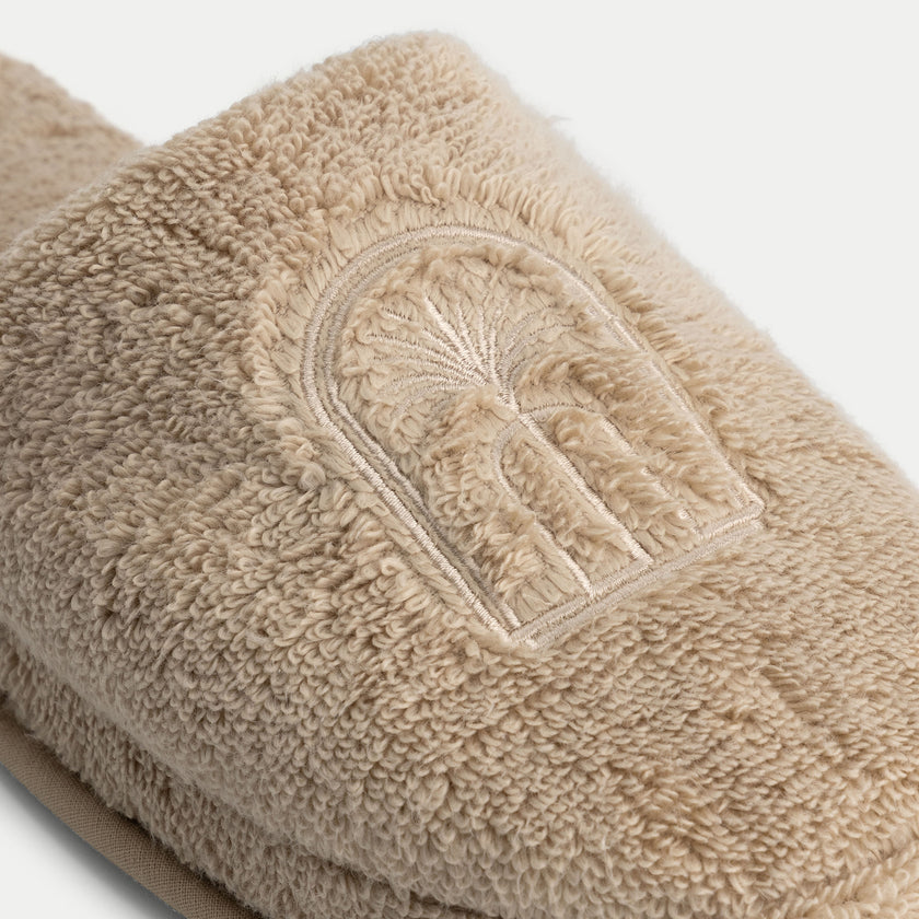 Badjas en sloffen cadeauset | Latte