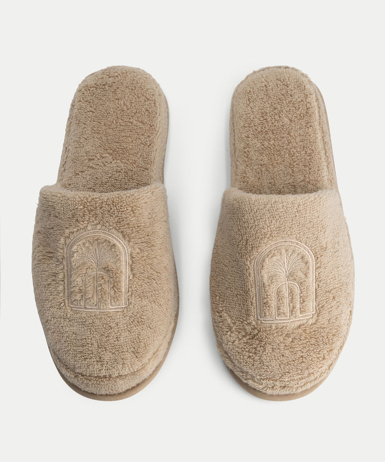 Badjas en sloffen cadeauset | Latte