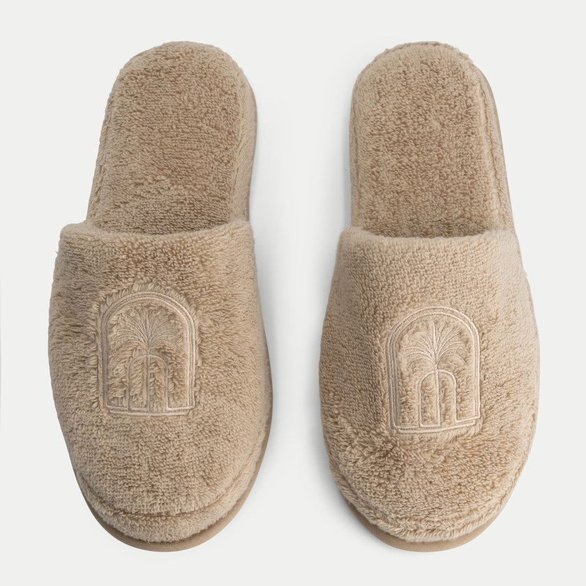 Badjas en sloffen cadeauset | Latte