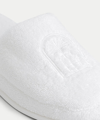 Luxus Badelatschen | Weiß Luxus Badelatschen | Weiß