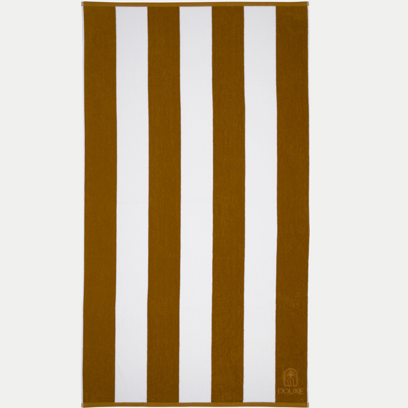DOUXE Hotel Strandtuch Mustard 100x180 cm