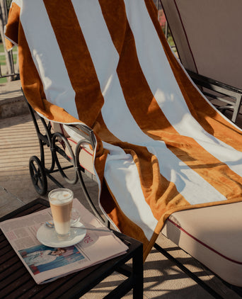 DOUXE Hotel Strandtuch Mustard 100x180 cm DOUXE Hotel Strandtuch Mustard 100x180 cm