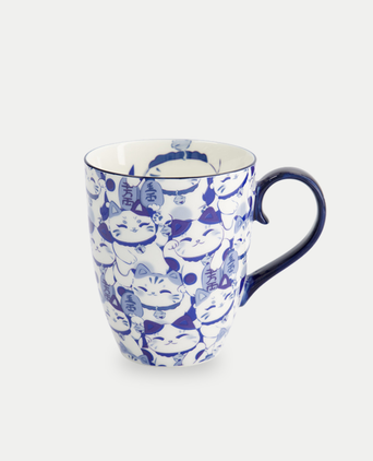 Tokyo Design Studio – Kawaii Blue Maneko Tasse (mit Geschenkbox) Tokyo Design Studio – Kawaii Blue Maneko Tasse (mit Geschenkbox)