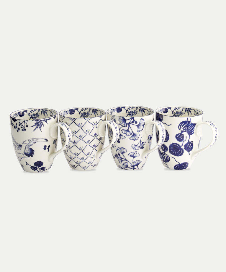 Tokyo Design Studio – Flora Japonica Tassen-Set (4-teilig)