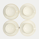 Tokyo Design Studio – Nippon White Gold Rim Tassen- und Untertassen-Set Star Lines (8-teilig)