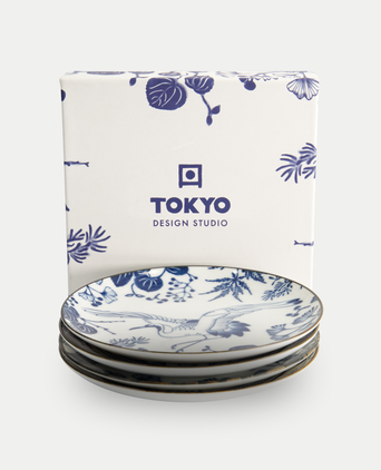 Tokyo Design Studio – Flora Japonica Teller-Set (4-teilig) Tokyo Design Studio – Flora Japonica Teller-Set (4-teilig)