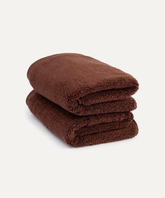 Gästehandtücher zero-twist baumwolle 40x60 cm (2 st.) | Chestnut Gästehandtücher zero-twist baumwolle 40x60 cm (2 st.) | Chestnut