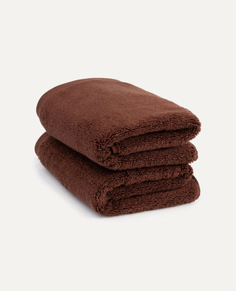 Gästehandtücher zero-twist baumwolle 40x60 cm (2 st.) | Chestnut Gästehandtücher zero-twist baumwolle 40x60 cm (2 st.) | Chestnut