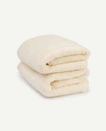 Gästehandtücher zero-twist baumwolle 40x60 cm (2 st.) | Cream Gästehandtücher zero-twist baumwolle 40x60 cm (2 st.) | Cream